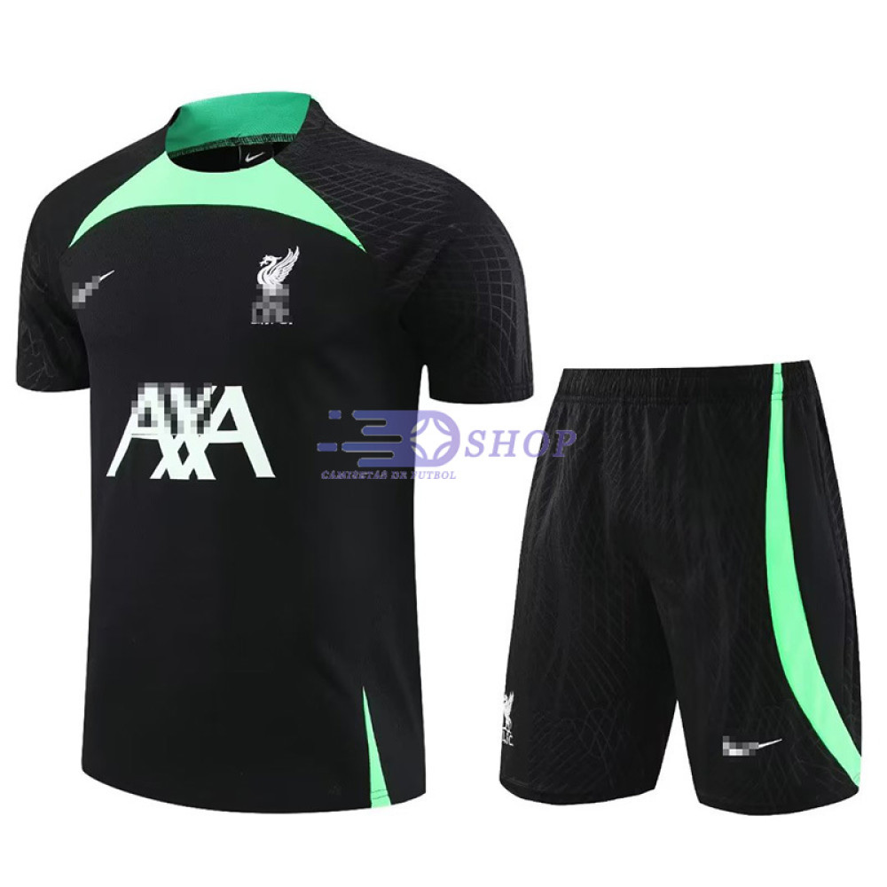 Camiseta de Entrenamiento Liverpool Negro 2023/2024 Kit