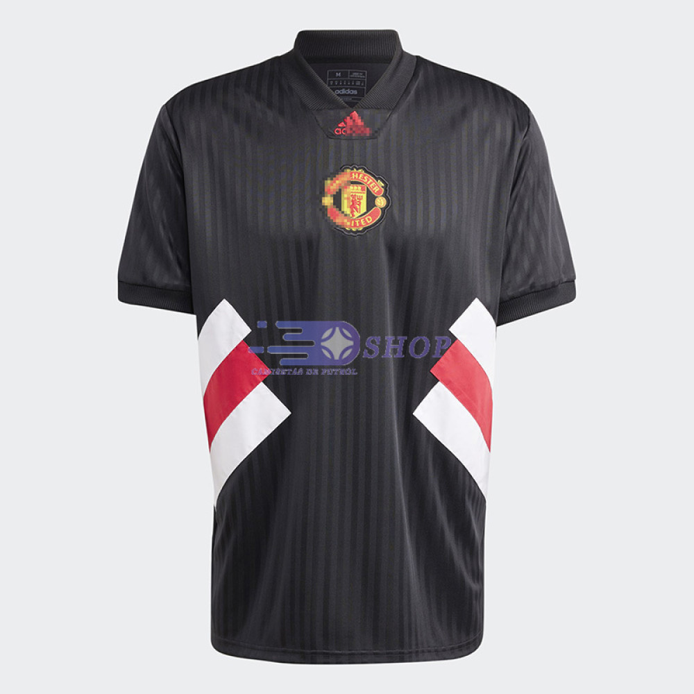 Camiseta Manchester United Negro/Blanco 2023/2024 (EDICIÓN JUGADOR)