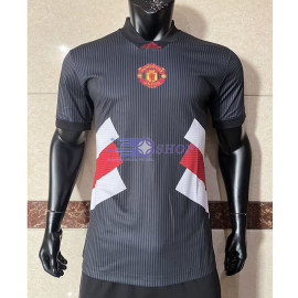 Camiseta Manchester United Negro/Blanco 2023/2024 (EDICIÓN JUGADOR)