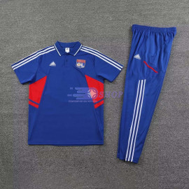 Polo Olympique Lyon 2023/2024 Kit Azul