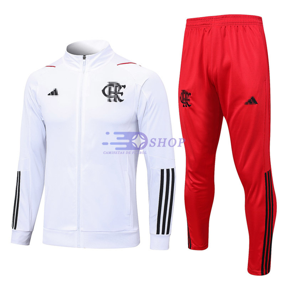 Chandal Flamengo Blanco 2023/2024