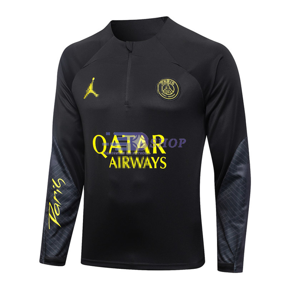Sudadera De Entrenamiento PSG Negro 2023/2024