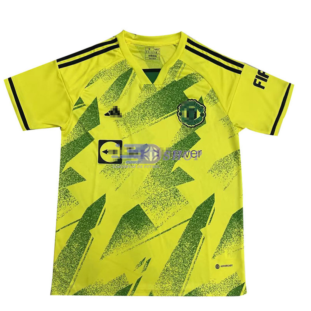 Camiseta Manchester United Amarillo/Verde 2023/2024