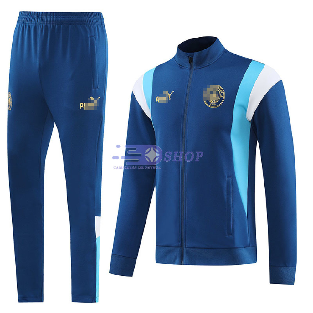 Chandal Manchester City Azul Oscuro 2023/2024