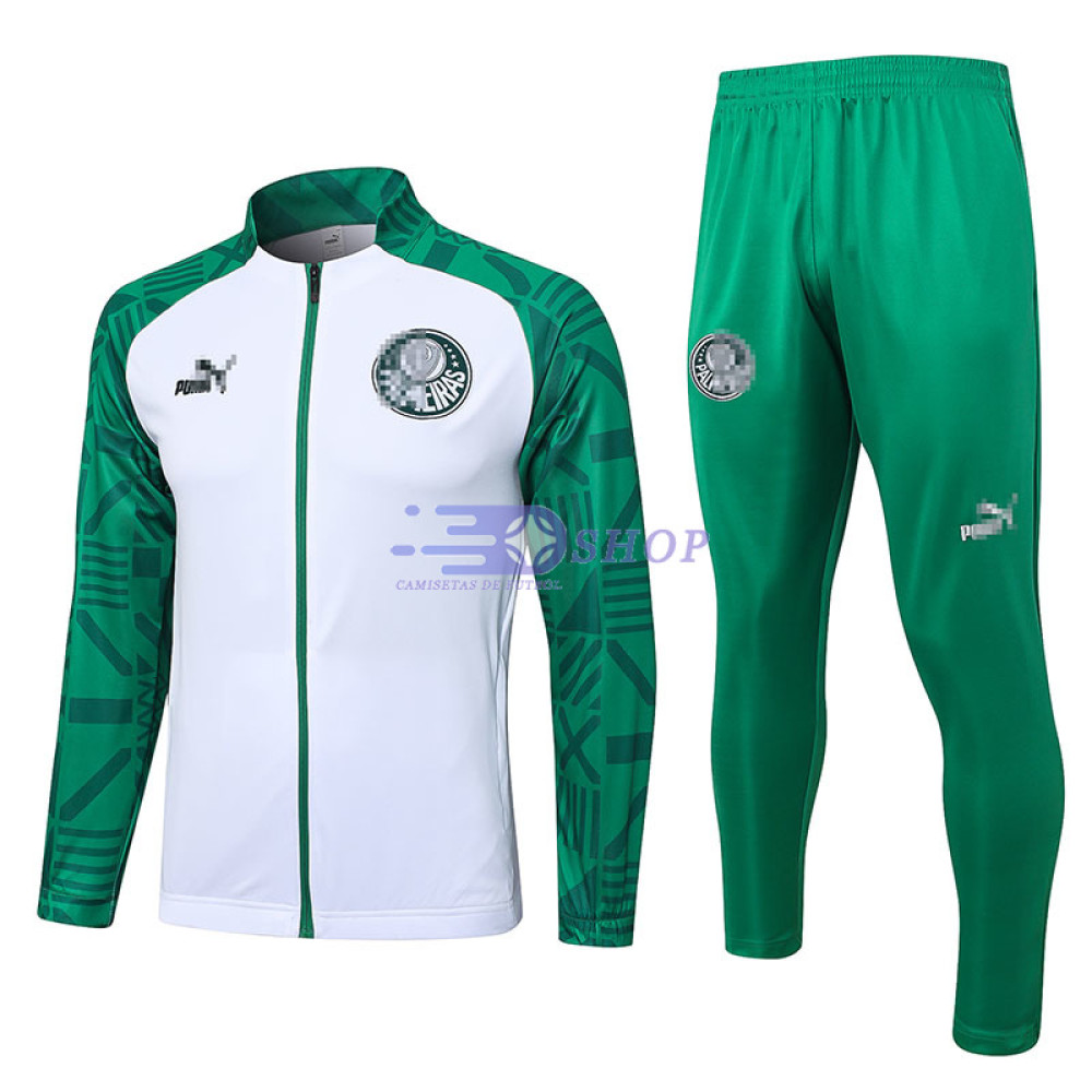 Chandal Palmeiras Blanco/Verde 2023/2024