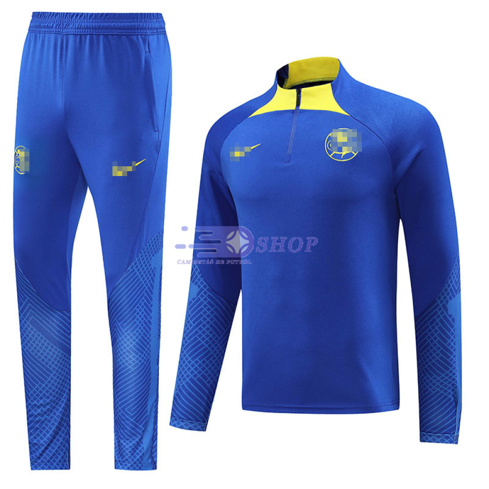 Sudadera De Entrenamiento Club America Azul 2023/2024 Kit