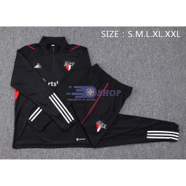 Sudadera De Entrenamiento São Paulo 2023/2024 Kit Negro