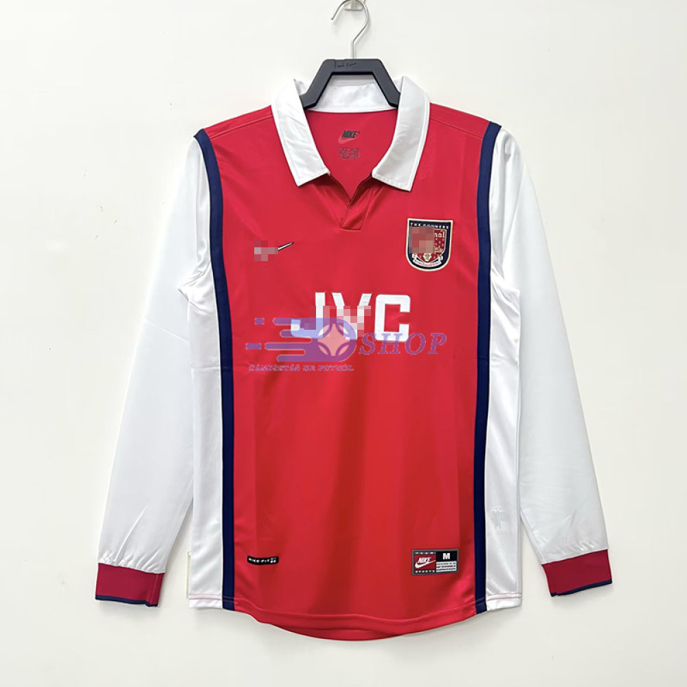 Camiseta Arsenal 1998 1ª Equipación Retro ML