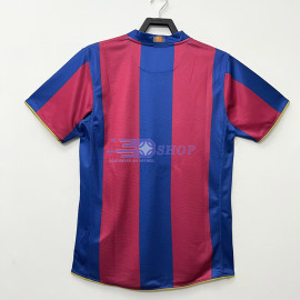 Camiseta Barcelona 07/08 1ª Equipación Retro