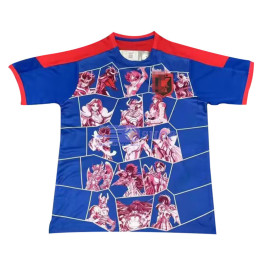 Camiseta Japón Anime Azul/Rojo 2023