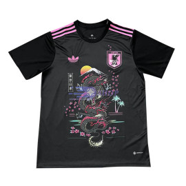 Camiseta Japón Negro/Rosa 2023