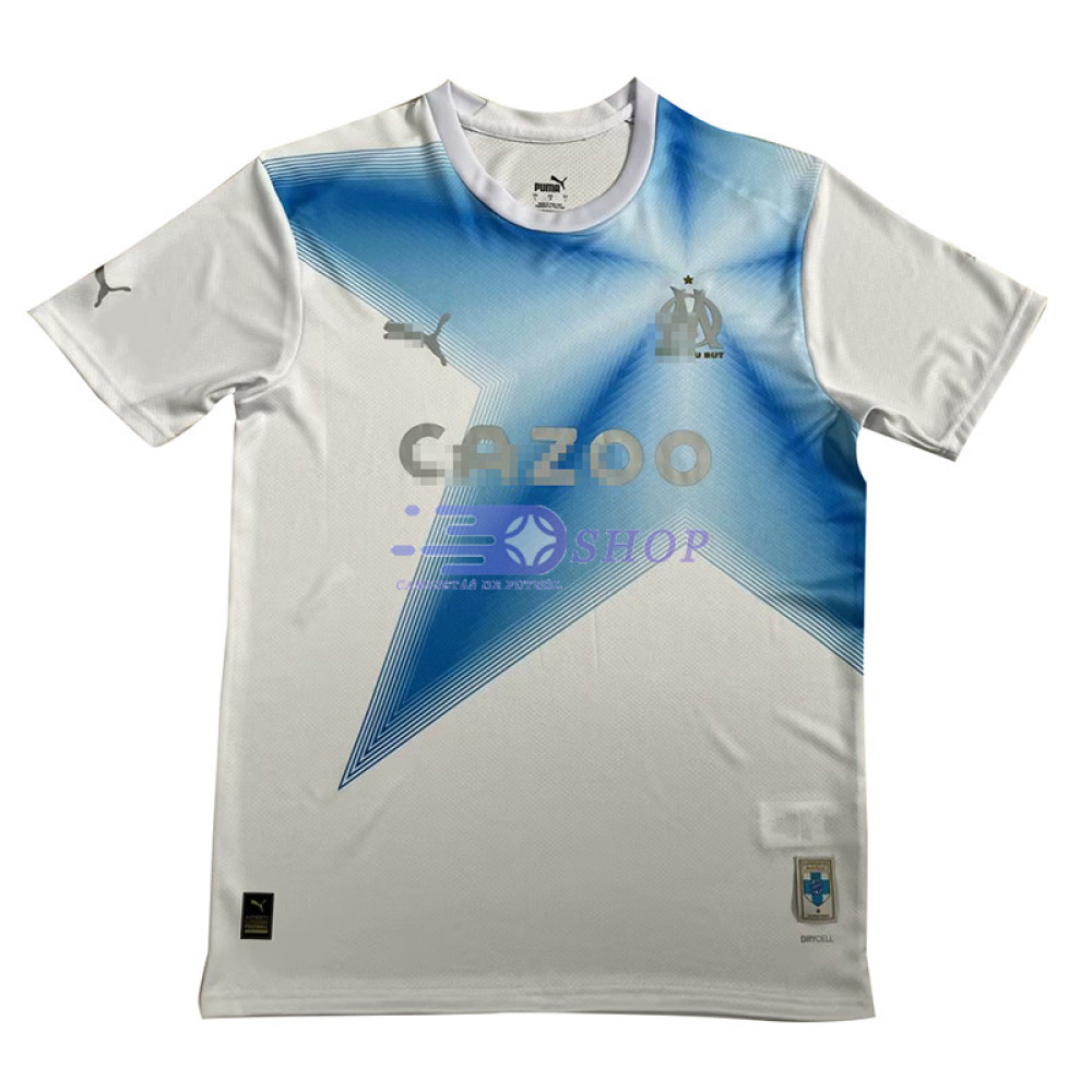 Camiseta Olympique Marsella Blanco/Azul 2023/2024