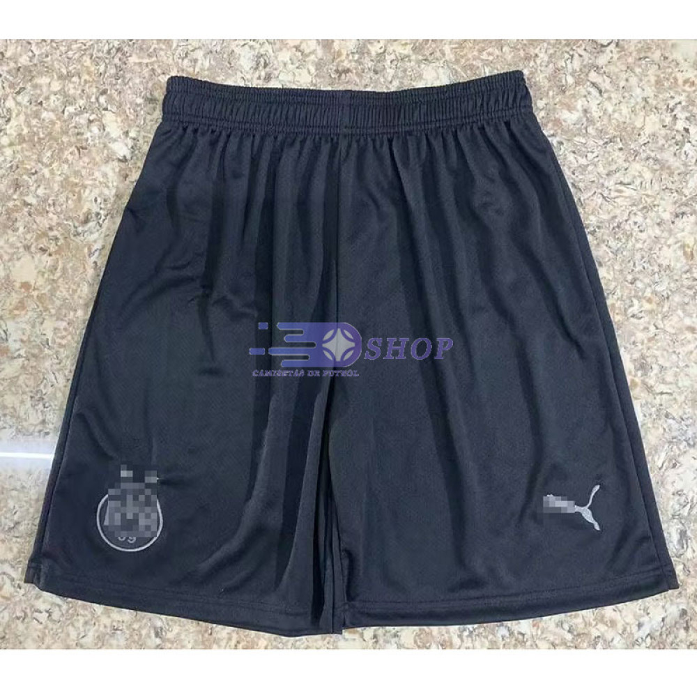 Pantalón Corto Borussia Dortmund Negro 2023/2024
