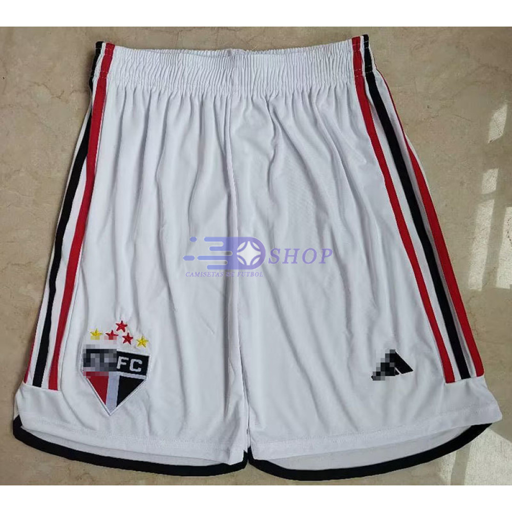 Pantalón Corto São Paulo Blanco 2023/2024