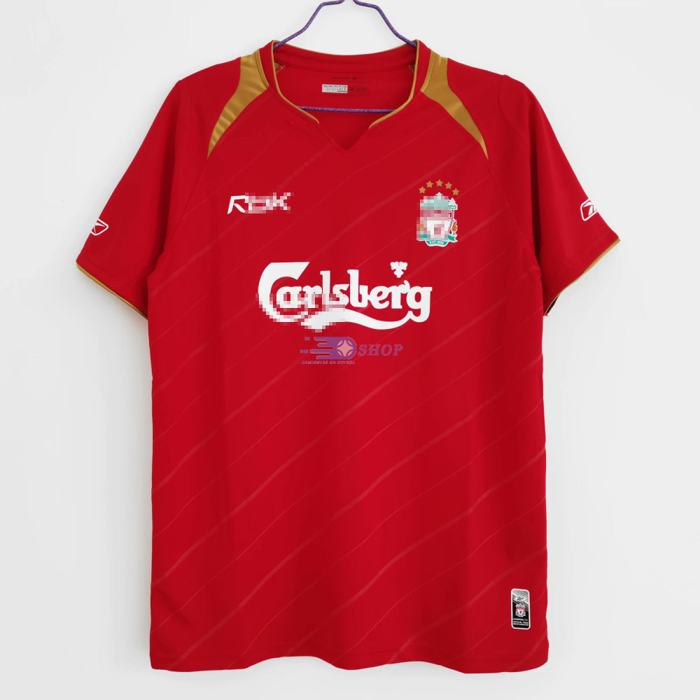 Camiseta Liverpool 05/06 1ª Equipación Retro