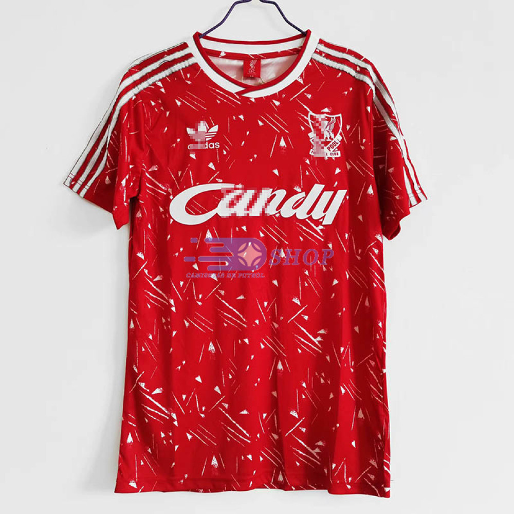 Camiseta Liverpool 89/91 1ª Equipación Retro