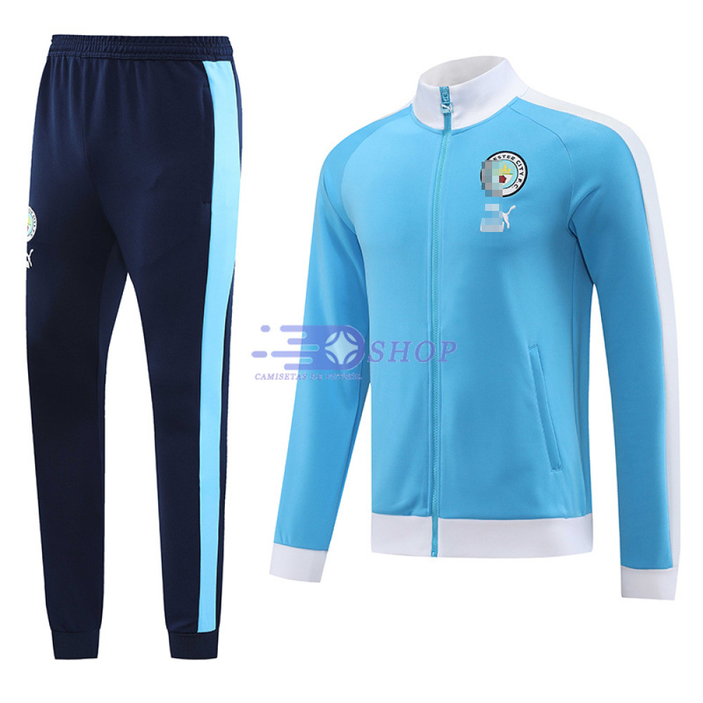 Chandal Manchester City Azul Claro 2023/2024