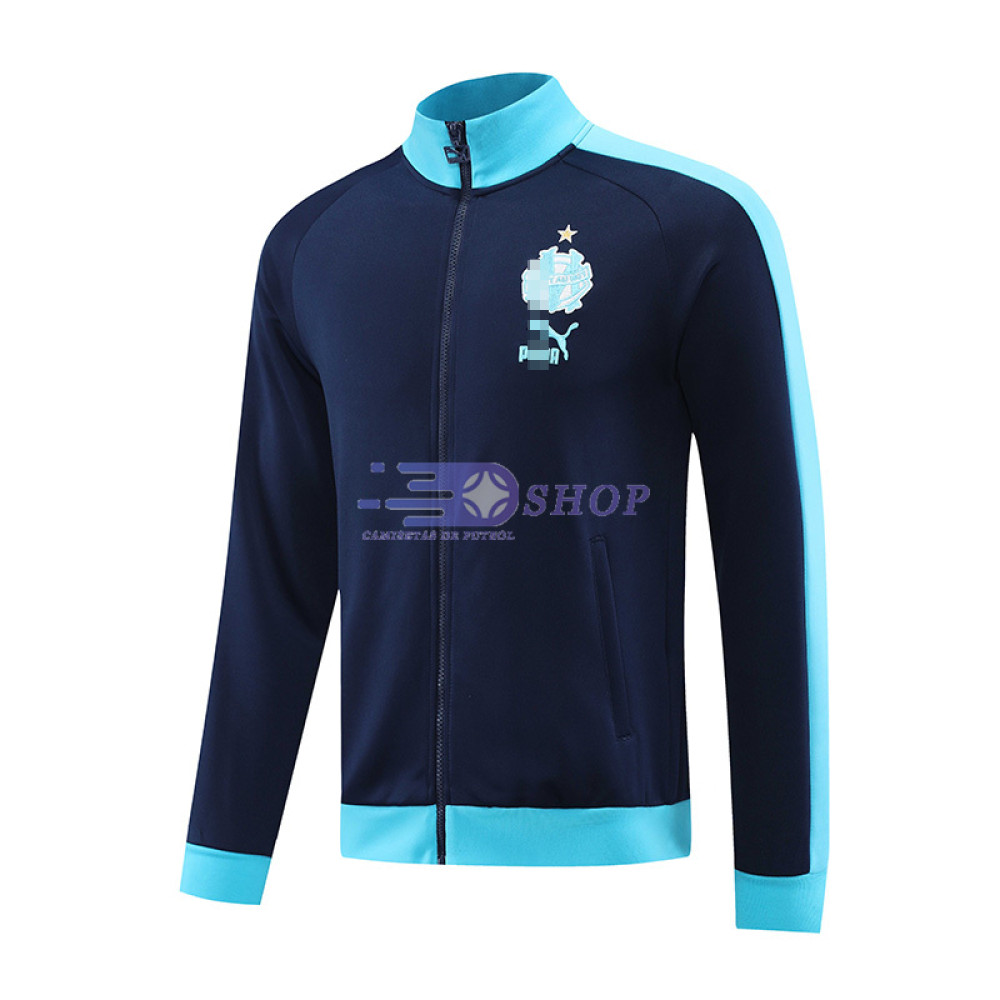 Chaqueta Olympique Marsella Azul Marino 2023/2024