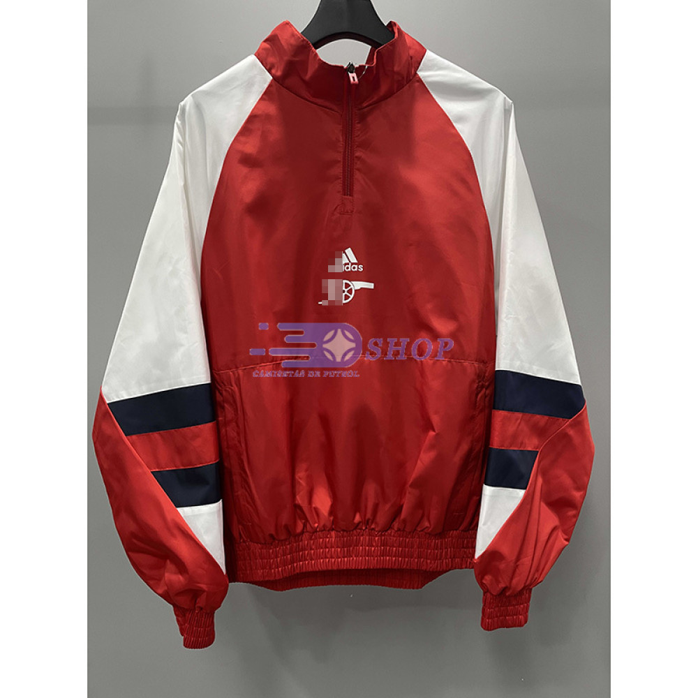 Cortavientos Arsenal Rojo/Blanco 2023/2024