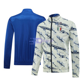 Cortavientos de Doble Cara Italia Azul/Blanco 2023