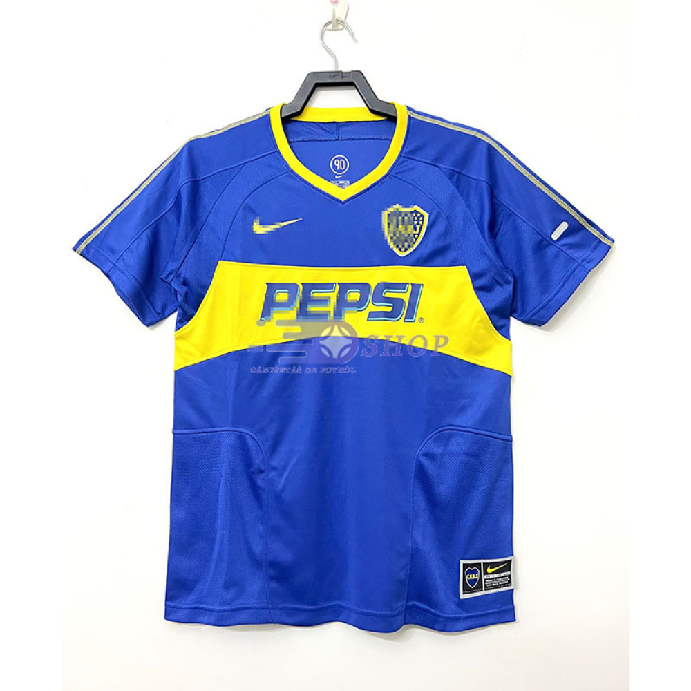 Camiseta Boca Juniors 2003/04 1ª Equipación Retro