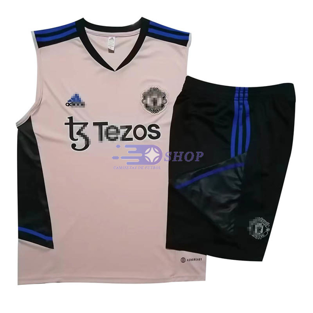 Camiseta de Entrenamiento Manchester United Sin Mangas Rosa 2023/2024 Kit
