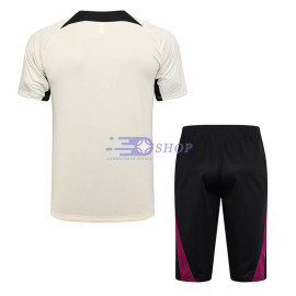 Camiseta de Entrenamiento PSG Beige/Negro 2023/2024