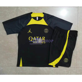 Camiseta de Entrenamiento PSG Negro/Amarillo 2023/2024