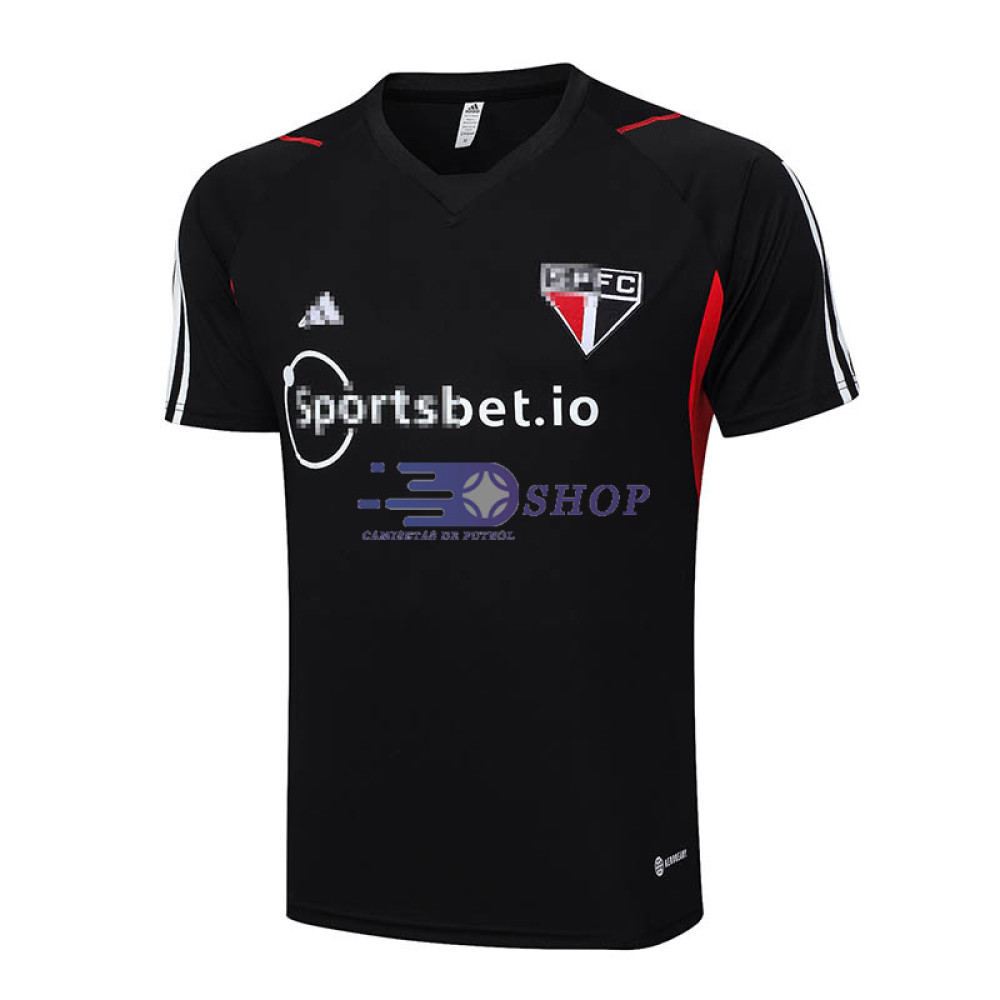 Camiseta de Entrenamiento São Paulo Negro 2023/2024