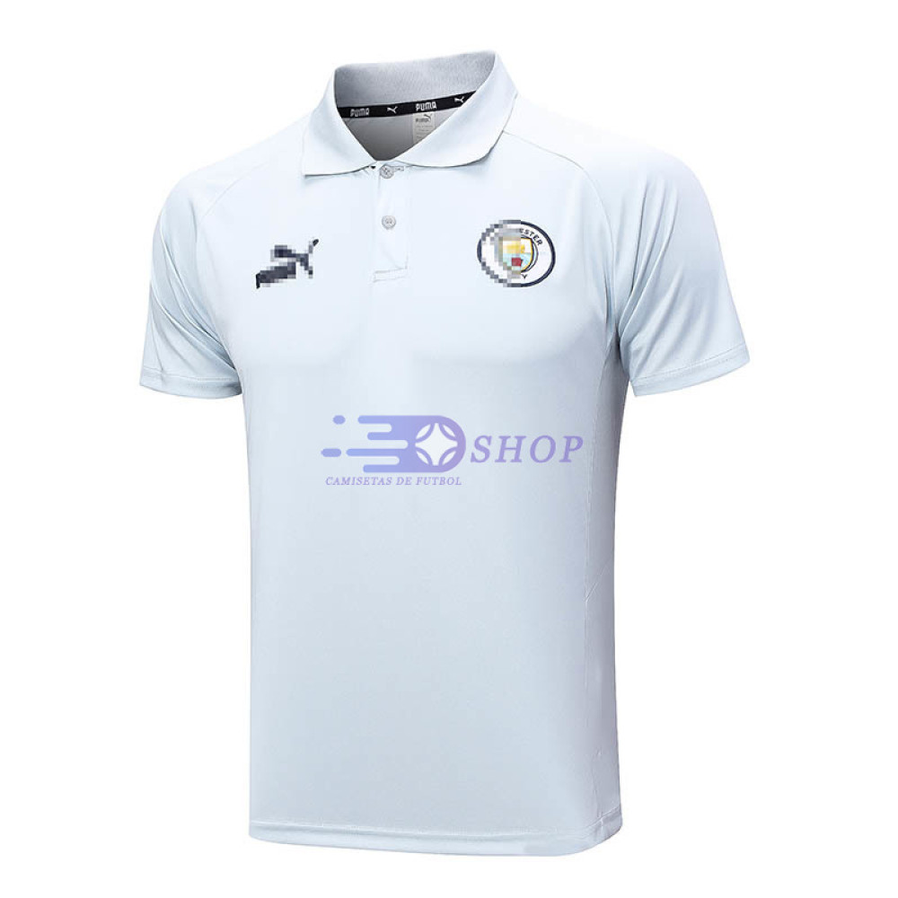 Polo Manchester City Gris Claro 2023/2024
