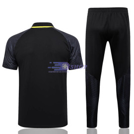 Polo PSG Negro/Gris 2023/2024