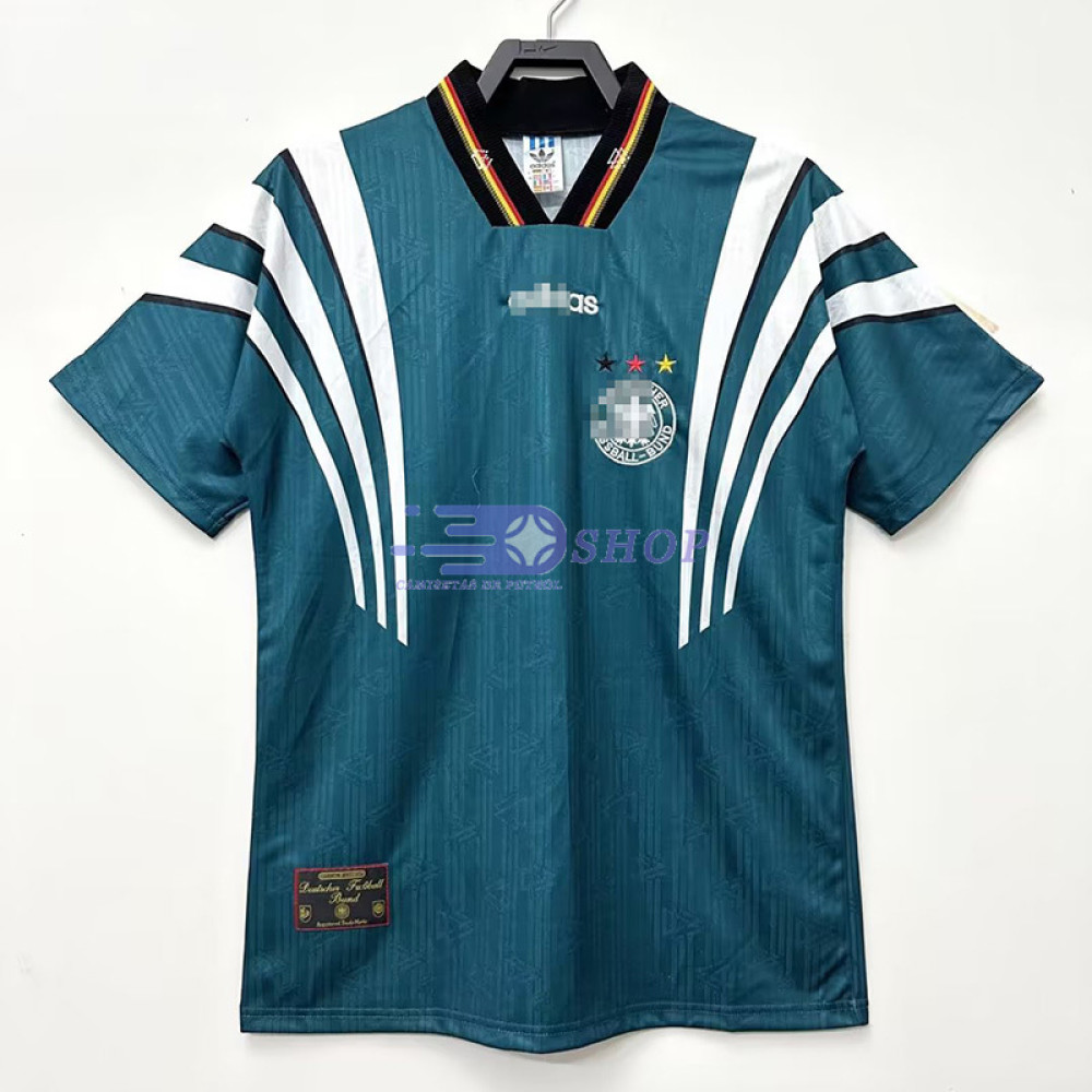 Camiseta Alemania 1996 2ª Equipación Retro