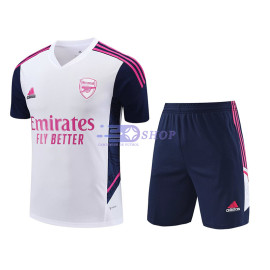 Camiseta de Entrenamiento Arsenal Blanco/Azul Marino 2023/2024