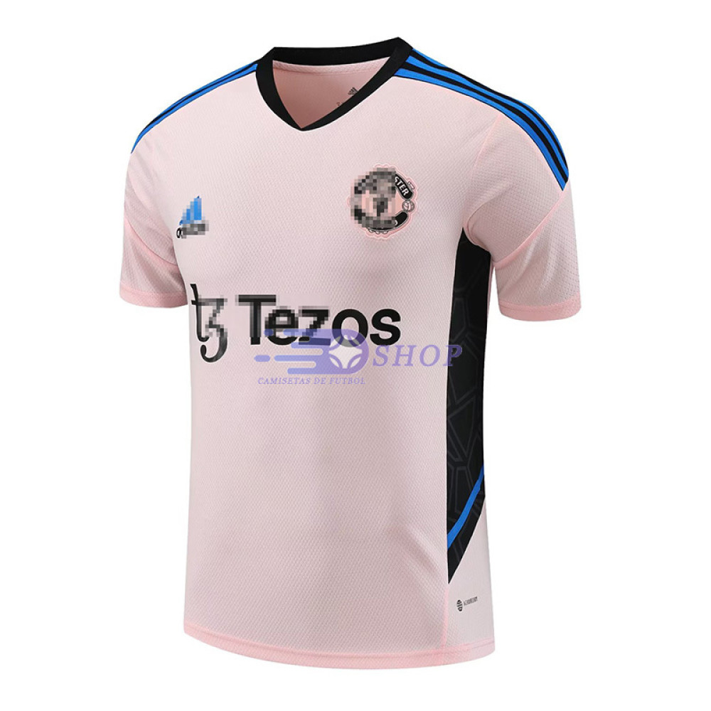 Camiseta de Entrenamiento Manchester United Rosa/Negro 2023/2024