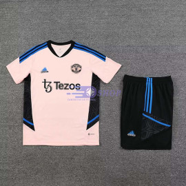 Camiseta de Entrenamiento Manchester United Rosa/Negro 2023/2024