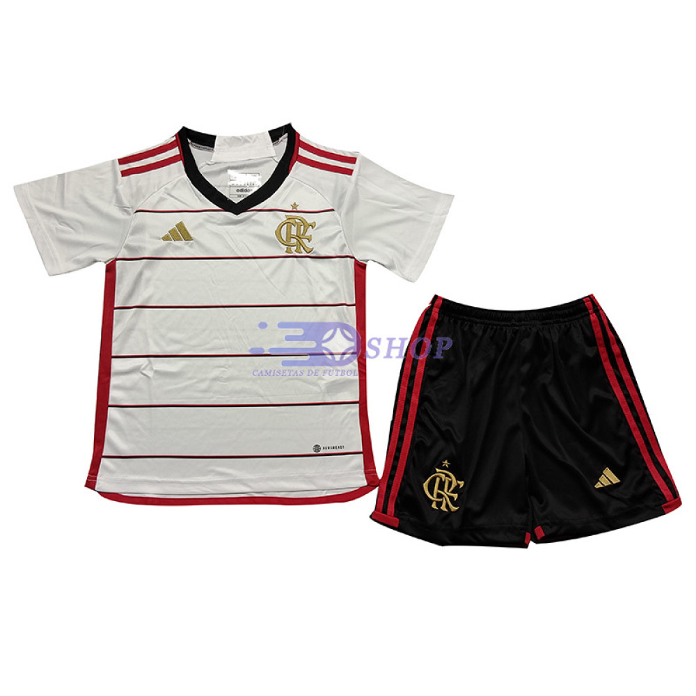 Camiseta Flamengo 2023/2024 2ª Equipación Niño Kit 