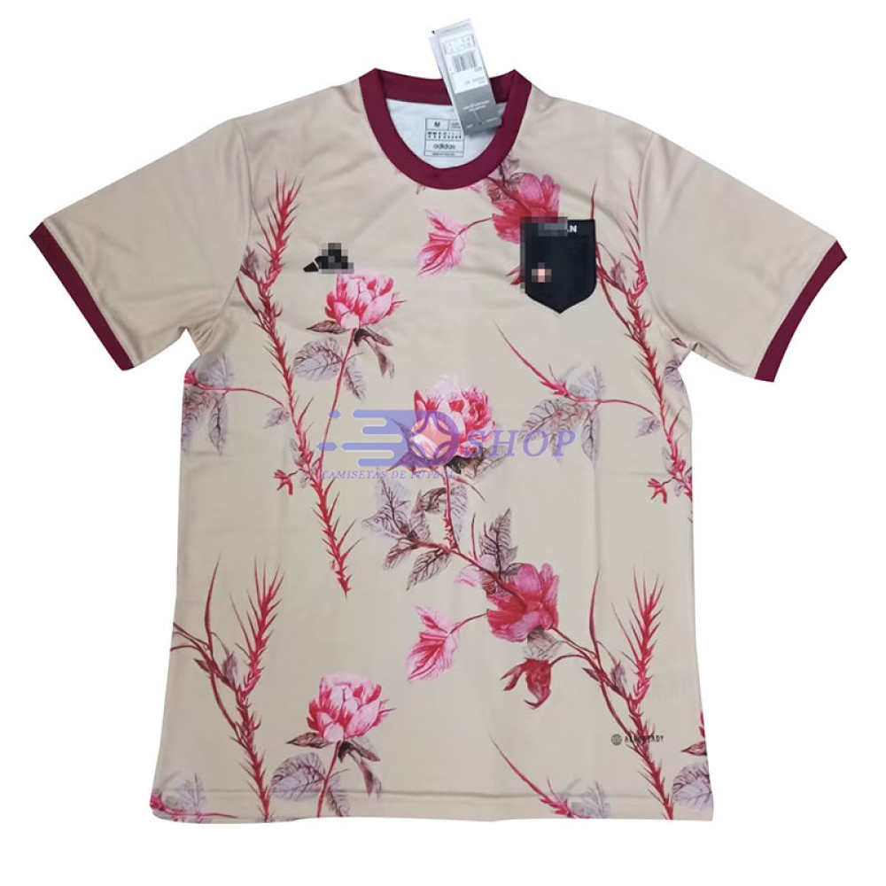 Camiseta Japón Beige/Rosa 2023