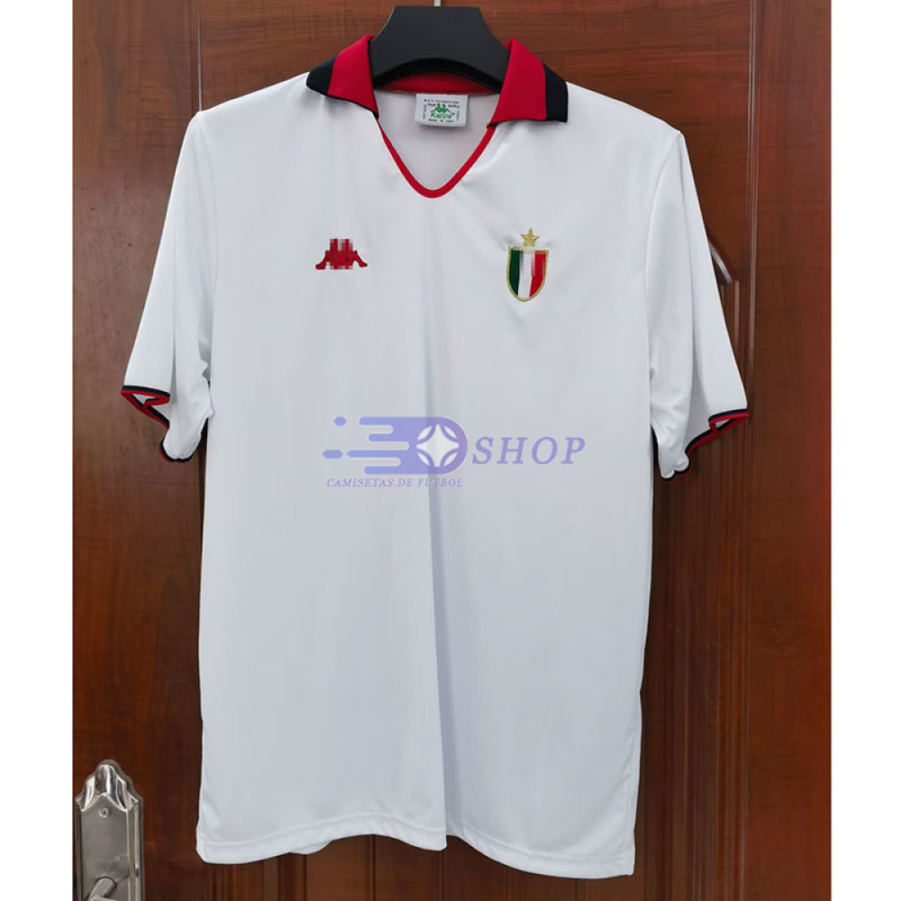 Camiseta AC Milan 1988/89 2ª Equipación Retro