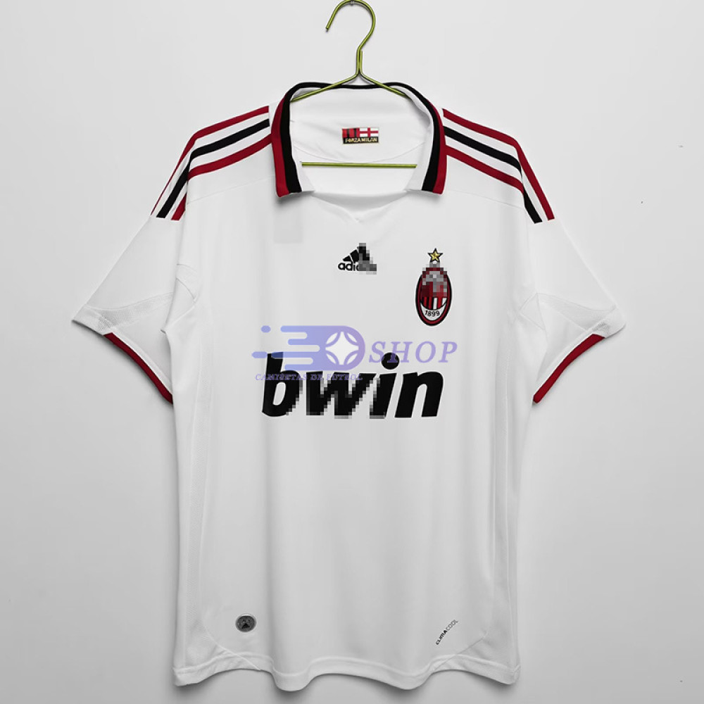 Camiseta AC Milan 2009/10 2ª Equipación Retro