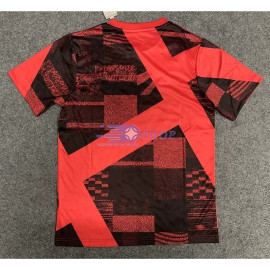 Camiseta Flamengo Pre-Match Rojo/Negro 2023/2024