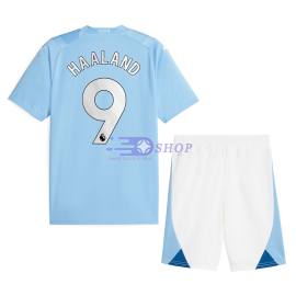 Camiseta Haaland 9 Manchester City 2023/2024 1ª Equipación Niño Kit