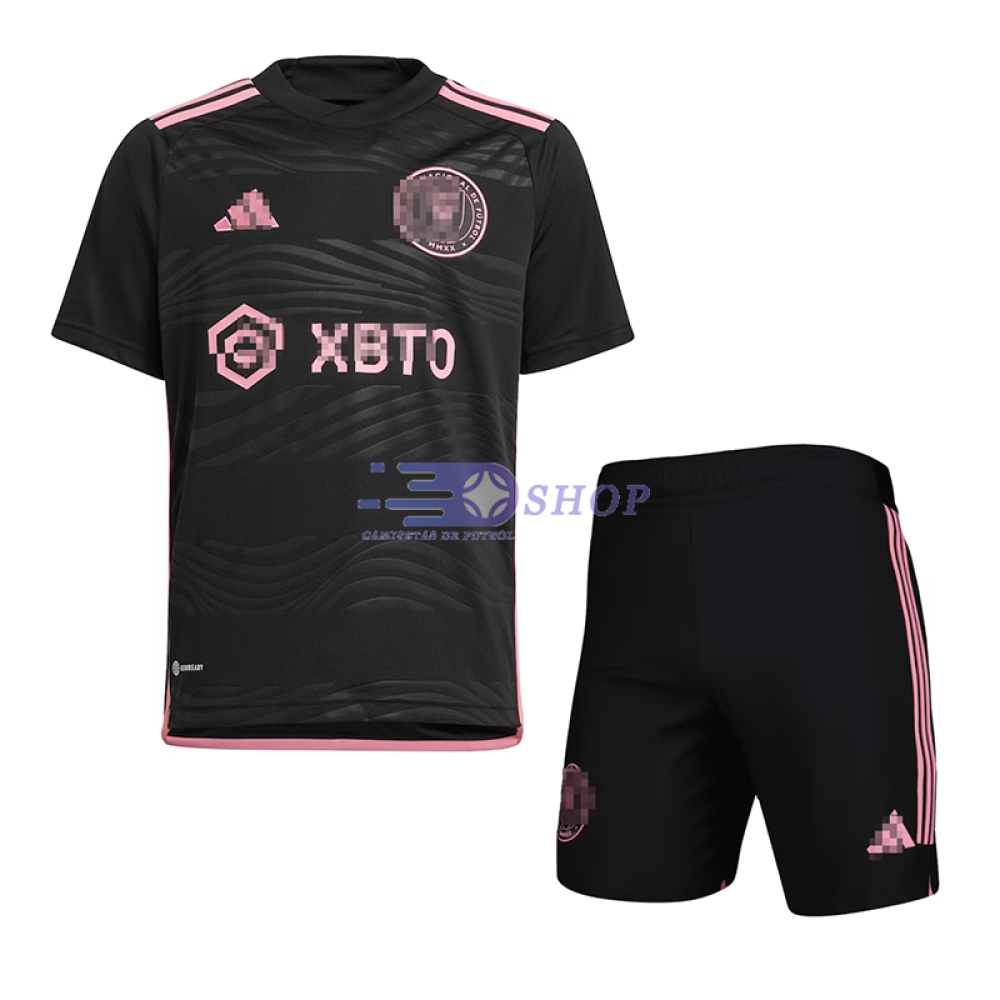 Camiseta Inter Miami 2023/2024 2ª Equipación Niño Kit