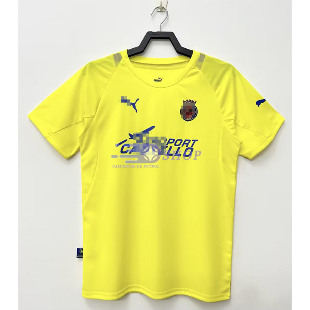 Camiseta Villarreal 05/06 1ª Equipación Retro