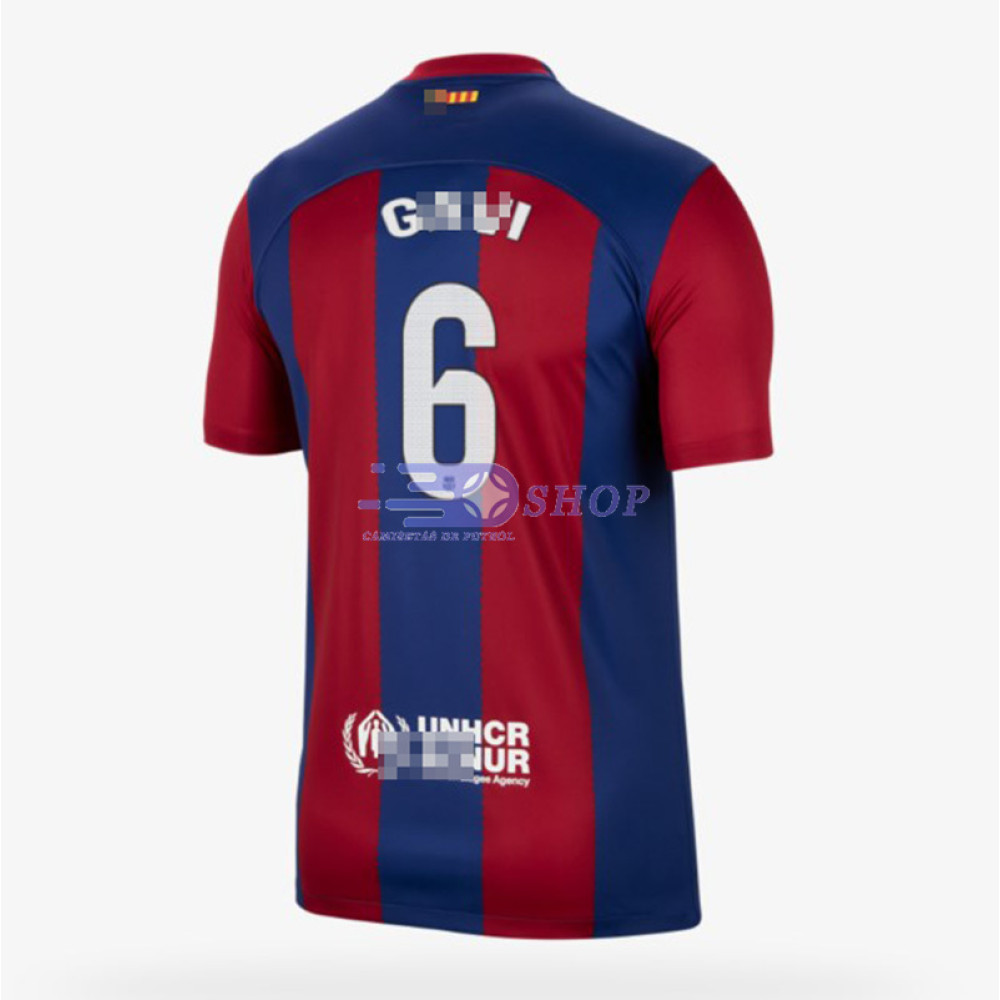 Camiseta Gavi 6 Barcelona 2023/2024 1ª Equipación