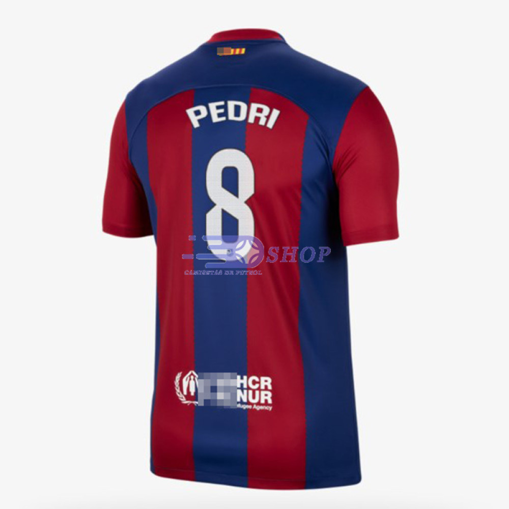 Camiseta Pedri 8 Barcelona 2023/2024 1ª Equipación