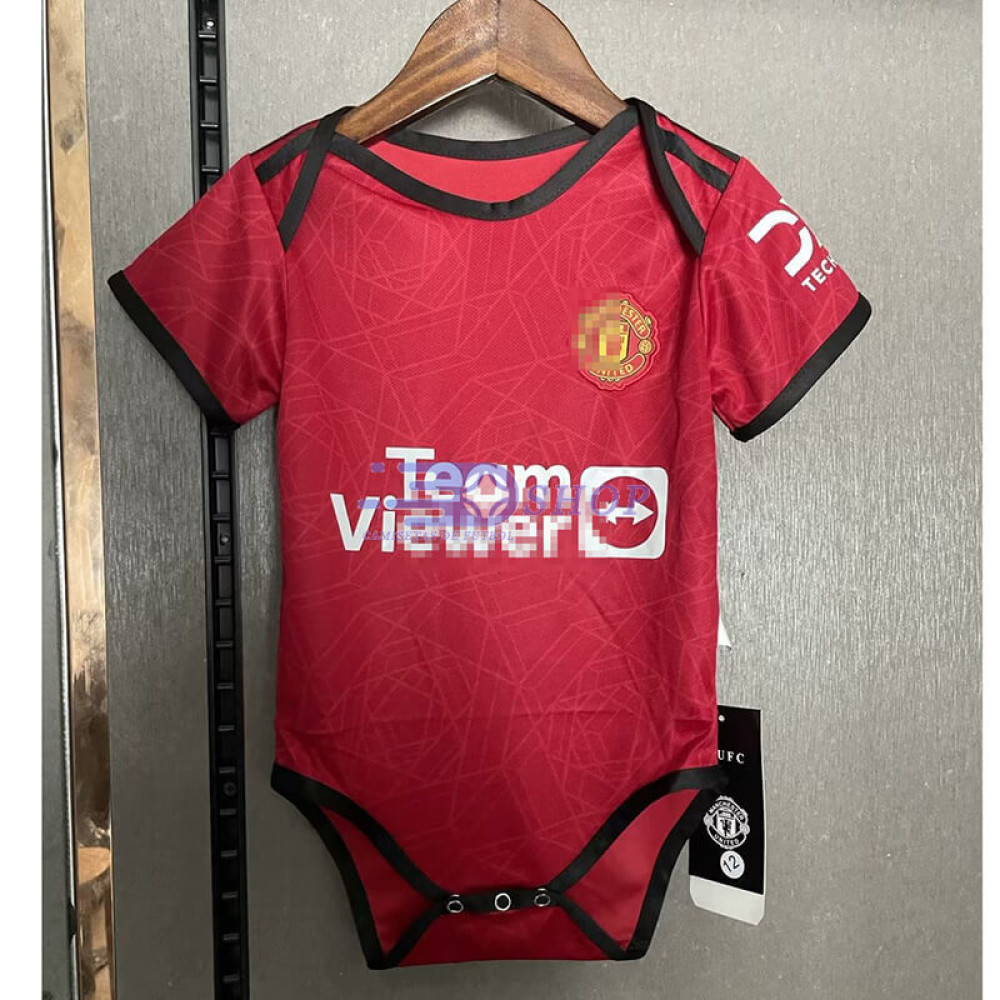 Camiseta Manchester United 2023/2024 1ª Equipación Baby