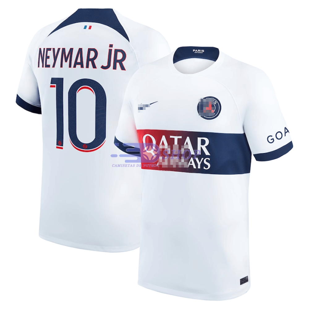 Camiseta Neymar Jr 10 PSG 2023/2024 2ª Equipación