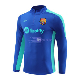 Sudadera de Entrenamiento Barcelona Azul 2023/2024