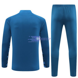Sudadera de Entrenamiento Manchester City Azul/Blanco 2023/2024 Kit