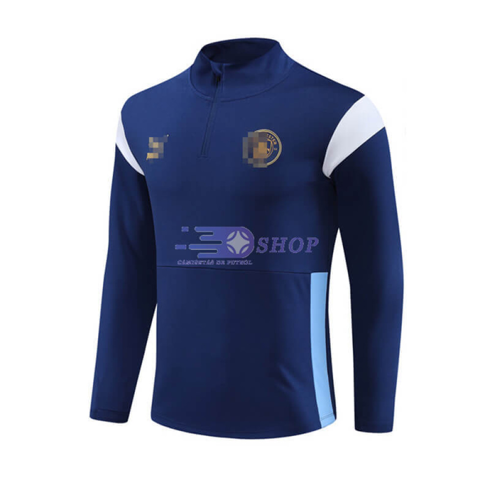 Sudadera de Entrenamiento Manchester City Azul Oscuro 2023/2024